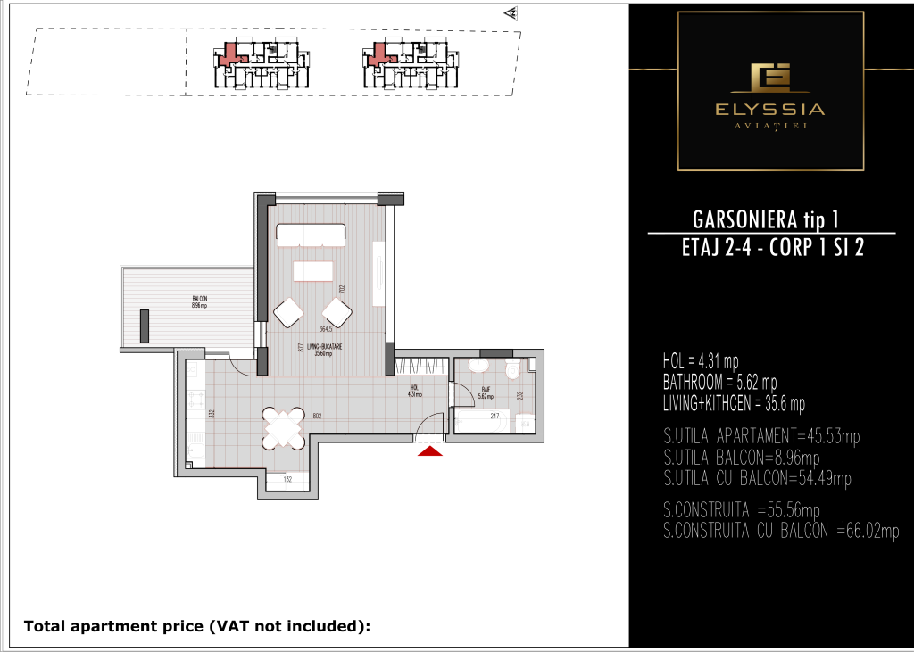 floors 1 4 7 garsoniera tip1